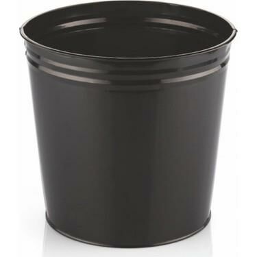 CASSA 955 METAL ÇÖP KOVASI 10 LT SİYAH