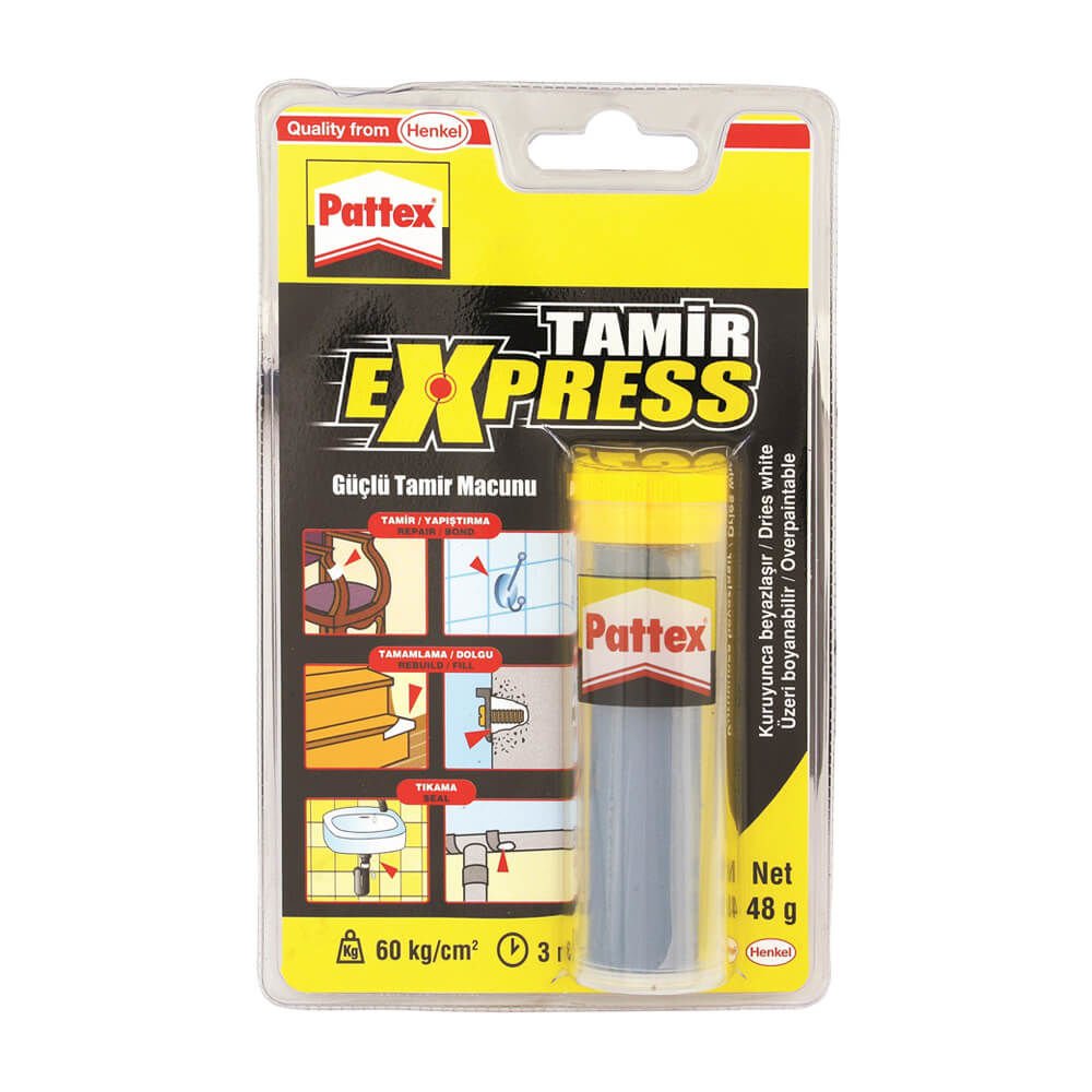 PATTEX TAMİR EXPRESS YAPIŞTIRICI 48 GR 1241088