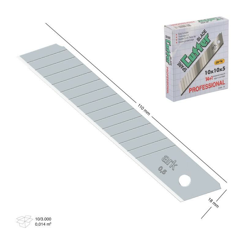 ARK 076 MAKET BIÇAĞI YEDEĞİ 10*10 100'LÜ PK