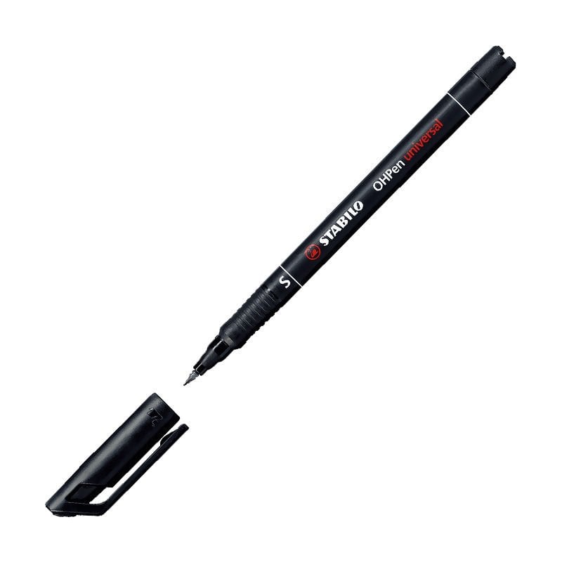 STABİLO 841/46 OHPEN ASETAT KALEMİ S 0.4 MM SİYAH 10'LU KT.