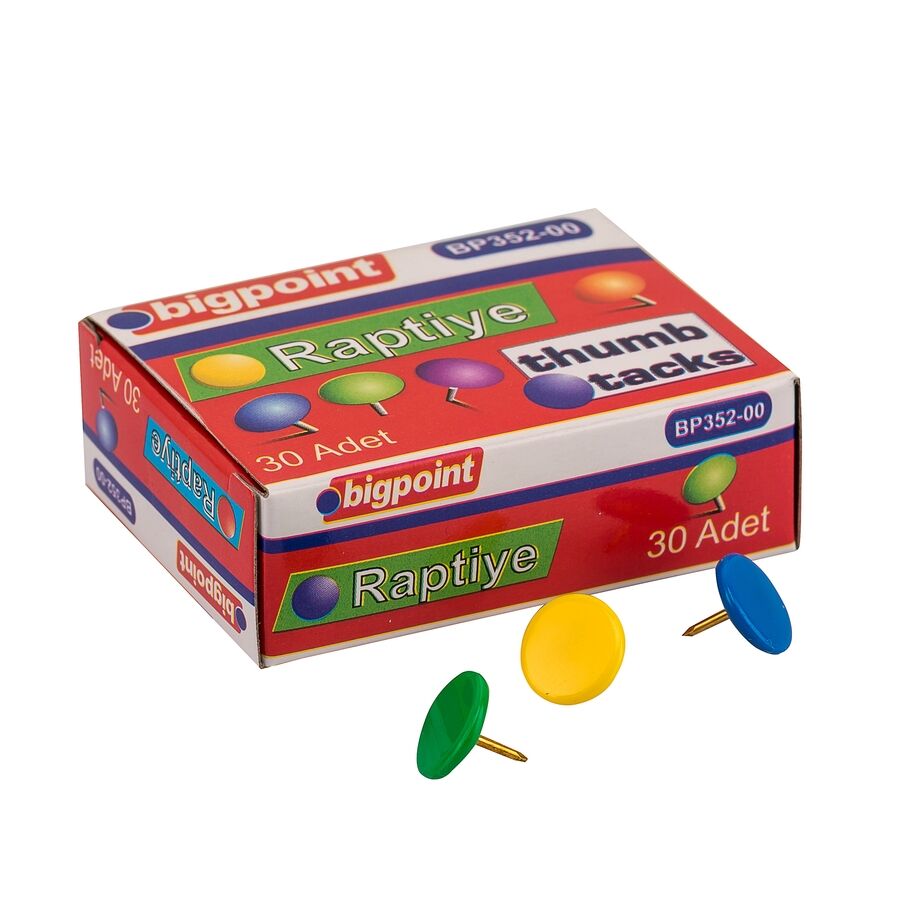 BİGPOİNT BP352-00 RENKLİ RAPTİYE KARIŞIK RENK