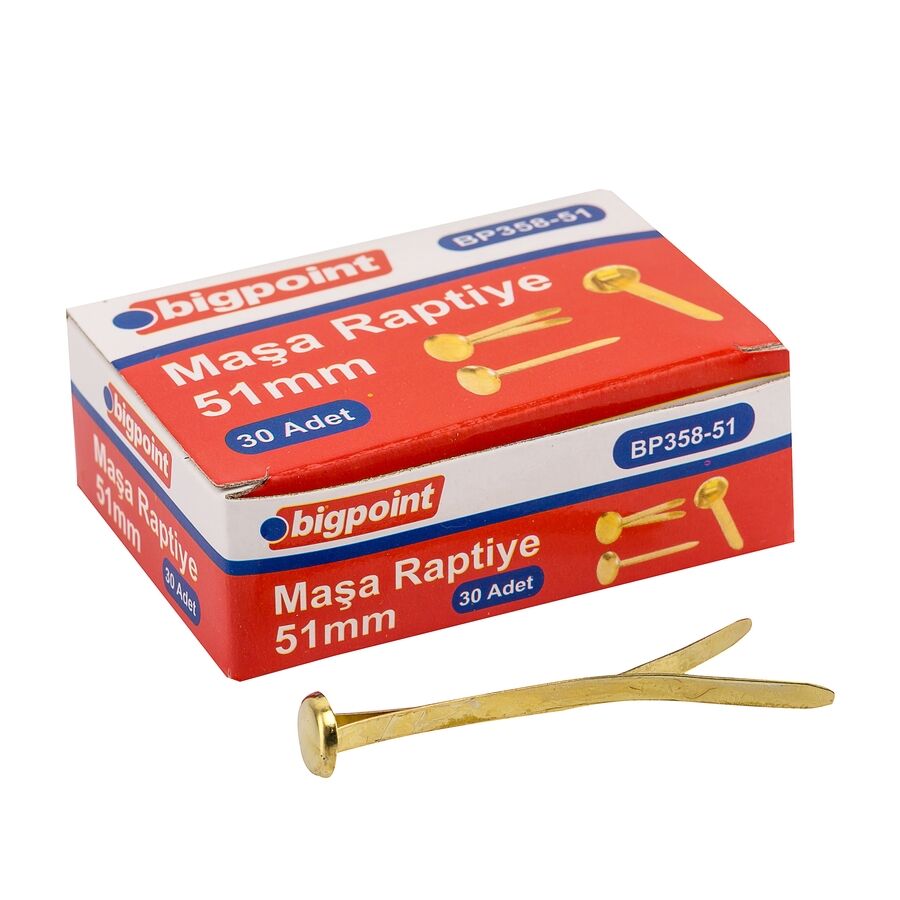 BİGPOİNT BP358-51 MAŞA RAPTİYE 51 MM 10'LU KUTU