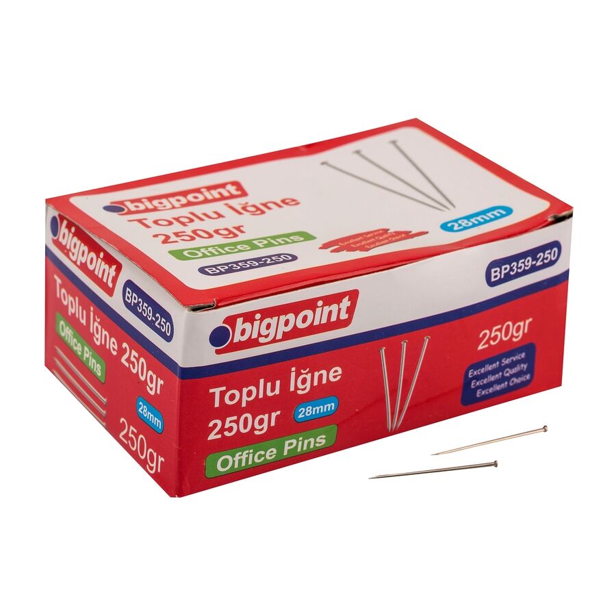 BİGPOİNT BP359-250 TOPLU İĞNE 250 GRAM