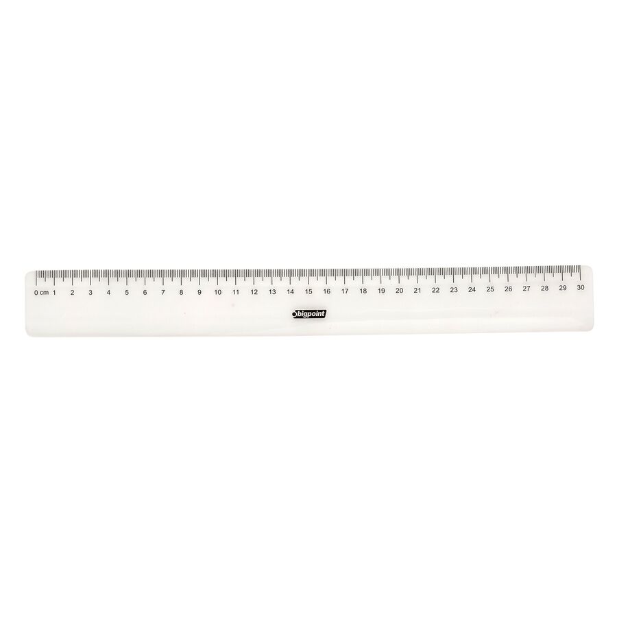BİGPOİNT BP361-03 PLASTİK GENİŞ CETVEL 30 CM 24'LÜ KUTU