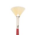 BİGPOİNT BPF113-06 113 SERİSİ DOĞAL KIL YELPAZE FIRÇA NO: 6 12'Lİ KUTU