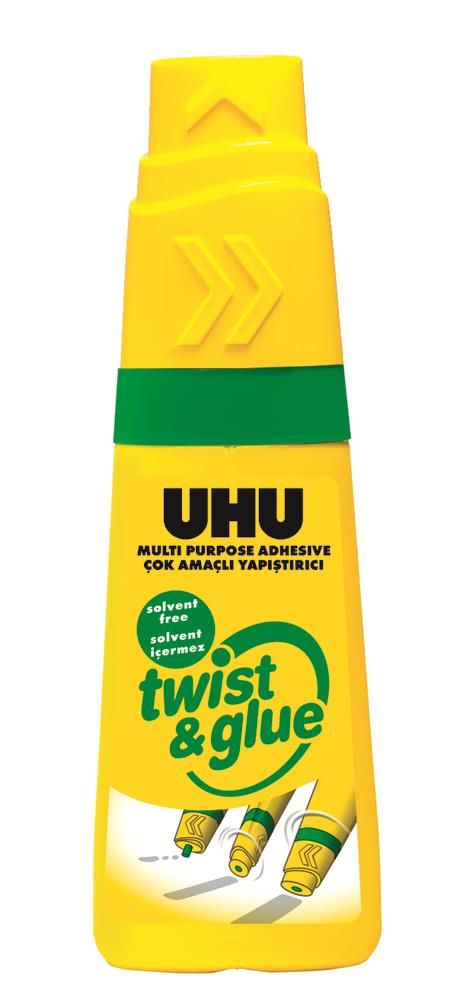 UHU 38840 SIVI YAPIŞTIRICI TWİST&GLUE SOLVENTSİZ 35 ML 12'Lİ