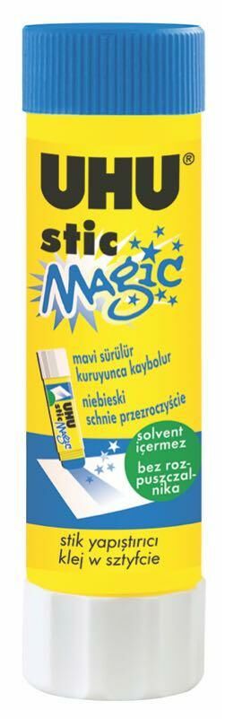 UHU 45162 STİC YAPIŞTIRICI MAGİC MAVİ 8,2GR 24'LÜ