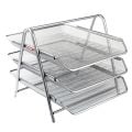 BİGPOİNT BP413-11 METAL PERFORE EVRAK RAFI 3'LÜ SİLVER