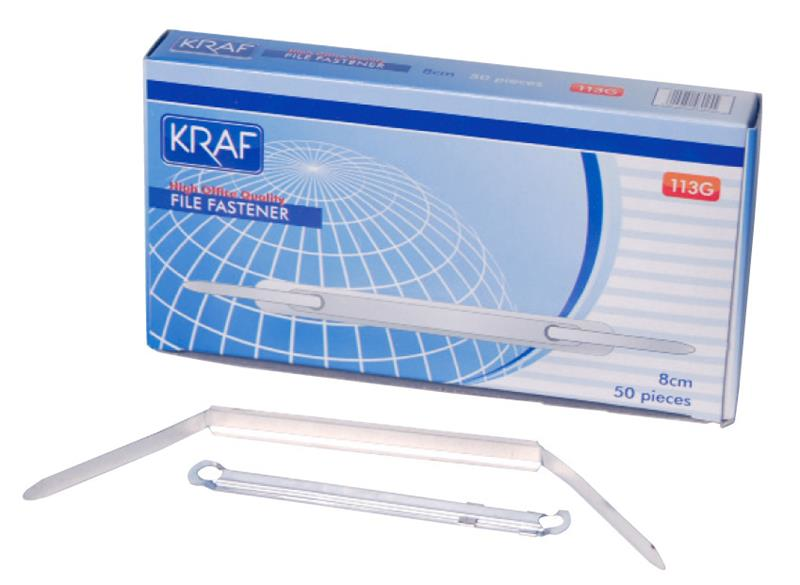 KRAF 113G DOSYA TELİ METAL 80MM 50'Lİ KUTU