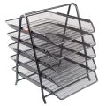 BİGPOİNT BP415-95 METAL PERFORE EVRAK RAFI 5'Lİ SİYAH