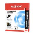 GLOBOX 6769 KOLİ KALEMİ YUVARLAK UÇ KIRMIZI 12'Lİ KT.