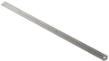 KRAF 550G ÇELİK CETVEL 50 CM INCH ÖLÇÜLÜ