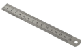 KRAF 515G ÇELİK CETVEL 15 CM INCH ÖLÇÜLÜ