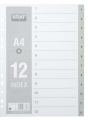 KRAF 1012 SEPARATÖR 1-12 RAKAM 25'Lİ