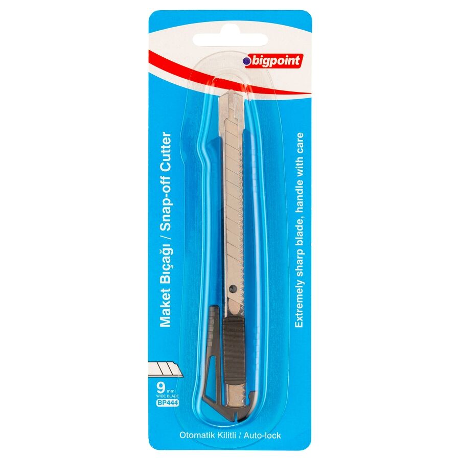 BİGPOİNT BP444 MAKET BIÇAĞI DAR METAL AĞIZLI 24'LÜ KUTU