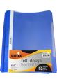 UMİX U1180P-MA-ECO A4 TELLİ DOSYA 50'Lİ MAVİ