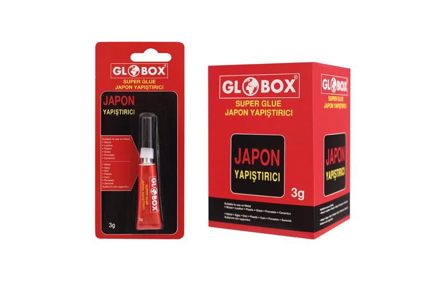 GLOBOX 6594 JAPON YAPIŞTIRICI 12'Lİ KT.