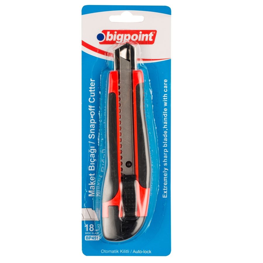 BİGPOİNT BP451 MAKET BIÇAĞI GENİŞ SOFT 12'Lİ KT.