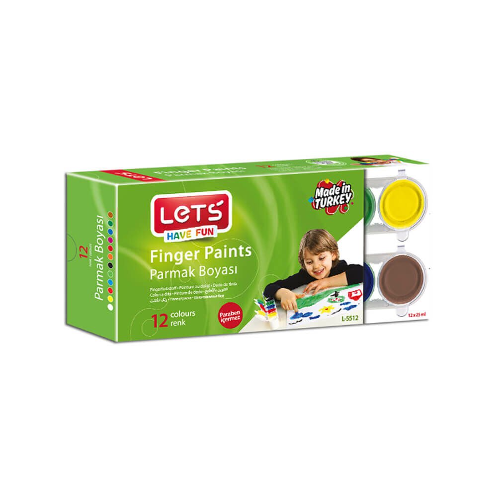 LET'S 5512 PARMAK BOYASI 12 RENK