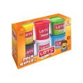 LET'S 8350 OYUN HAMURU 900 GR 6'LI SETİ