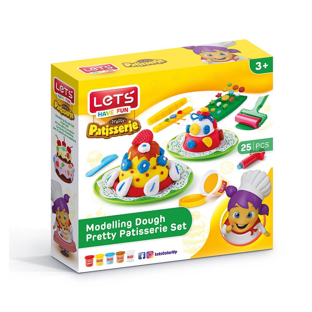 LET'S 8492 PASTANE  SETİ OYUN HAMURU