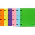 ÖNDER 125-18 RAİNBOW COLORS YAYLI DOSYA PP TURUNCU
