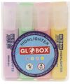 GLOBOX 3230 FOSFORLU KALEM 4 LÜ PASTEL RENK