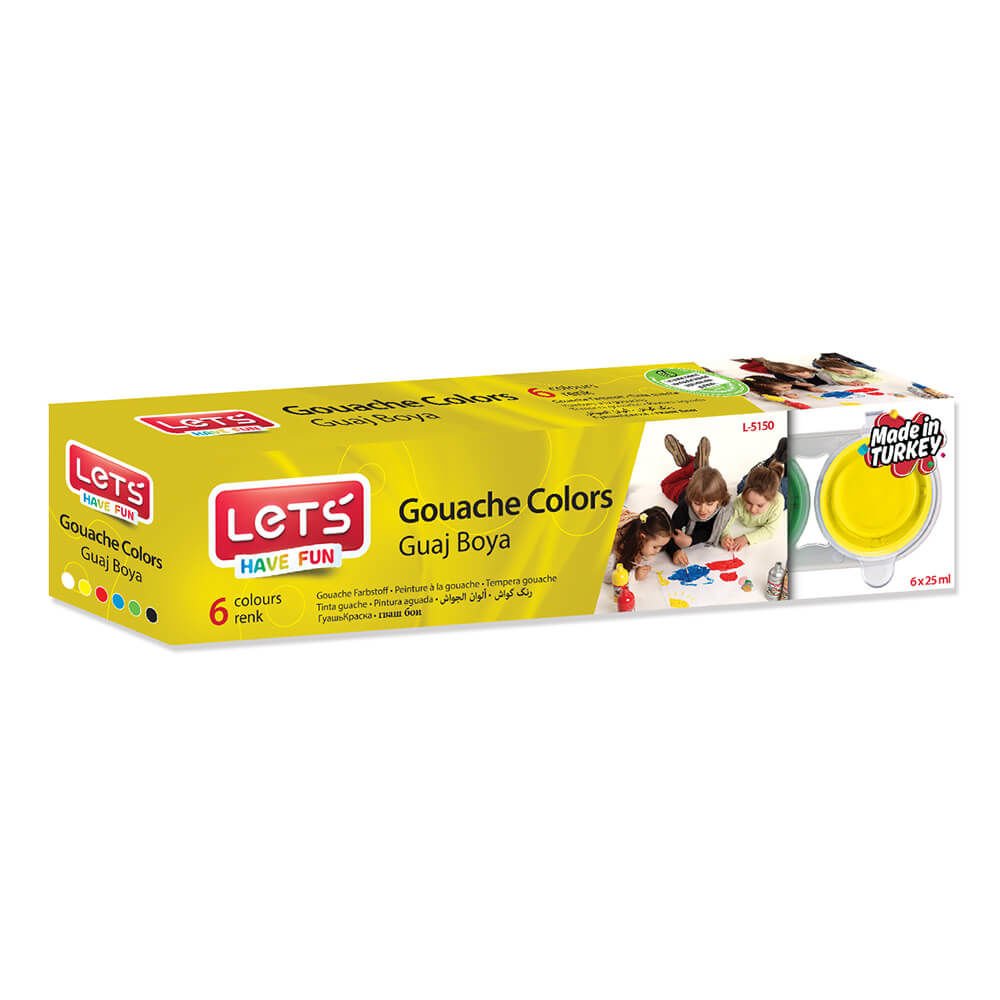 LET'S L-5150 GUAJ BOYA 25ml 6 RENK