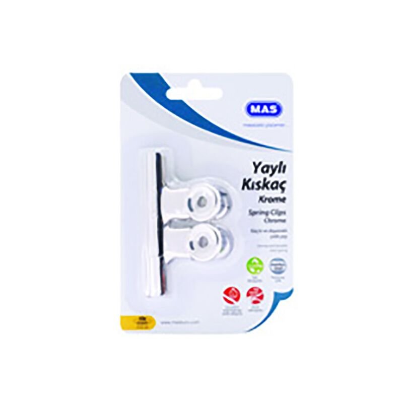 MAS 0961 KISKAÇ YAYLI METAL 65 MM 2 ADET