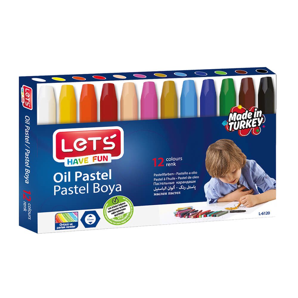 LET'S L-6120 PASTEL BOYA 12 RENK