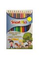 GLOBOX 2972 SMART KIDS JUMBO KURU BOYA 12 RENK