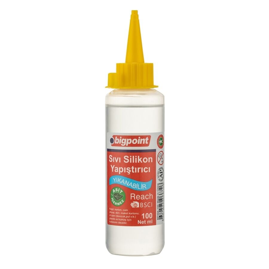 BİGPOİNT BP494-100 SIVI SİLİKON YAPIŞTIRICI 100 ML 12'Lİ KUTU