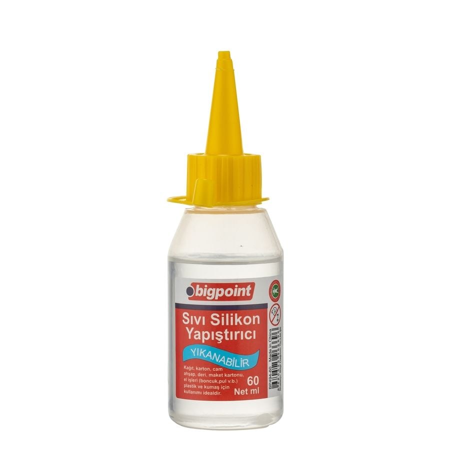 BİGPOİNT BP494-60 SIVI SİLİKON YAPIŞTIRICI 60 ML 24'LÜ KUTU