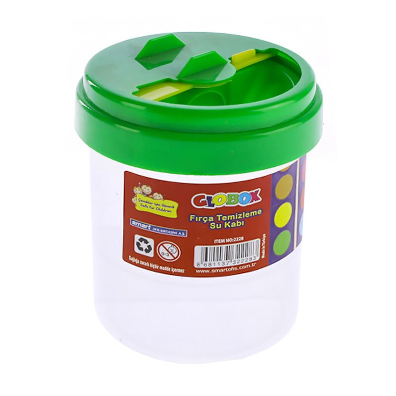 GLOBOX 2228 FIRÇA TEMİZLEME SU KABI 12'Lİ KT.