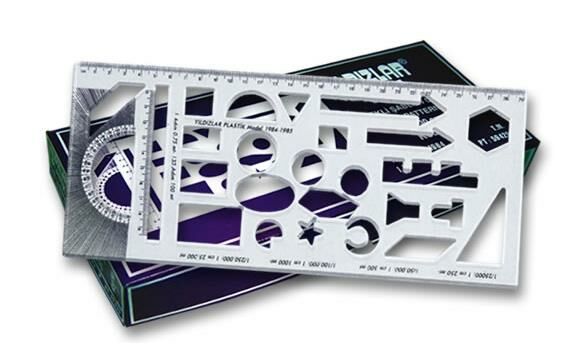 YILDIZLAR KOD:071 PLASTİK T CETVELİ 65 CM