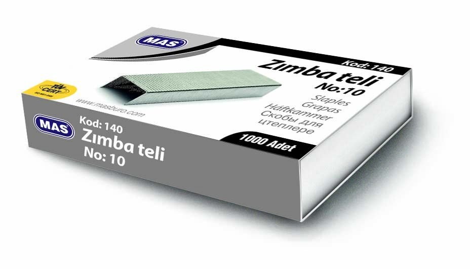 MAS 140 ZIMBA TELİ NO:10 BEYAZ 10'LU PK.