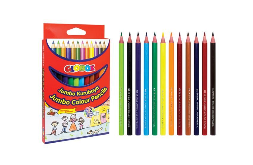 GLOBOX 1073 JUMBO KURUBOYA 12 Lİ