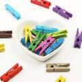TİCON 328582 AHŞAP MANDAL KÜÇÜK BOY 30'LU PAKET RENKLİ