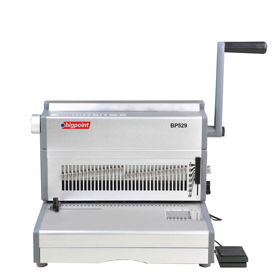 BİGPOİNT BP529 ELEKTRİKLİ TEL SPİRAL MAKİNESİ 28 YAPRAK