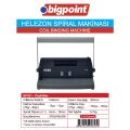 BİGPOİNT BP531 PLASTİK HELEZON SPİRAL MAKİNESİ 13 YAPRAK