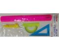 YILDIZLAR KOD:166 ELASTİK ÇİZİM TAKIMI 30CM PERGEL 12'Lİ KT.