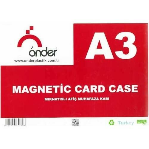 ÖNDER 6436-0 MAGNETLİ AFİŞ MUHAFAZA KABI A3