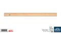 HATAS 00049 TAHTA CETVEL 50 CM TAKVİYELİ 25'Lİ KT.