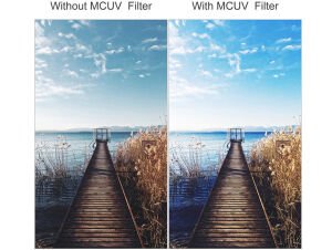 K&F Concept 46mm UV Slim HD Filtre