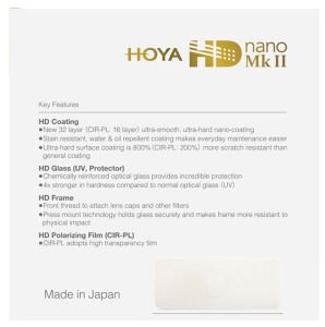 Hoya 82mm HD NANO MK II UV Filtre