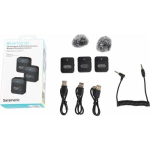 Saramonic Blink100 B2 2'li Kablosuz Yaka Mikrofonu