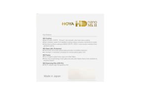 Hoya 49mm HD Nano MK II Circular Polarize Filtre