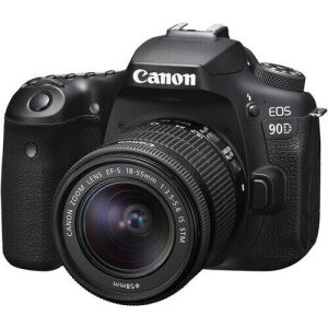 Canon EOS 90D 18-55mm IS STM Lensli Fotoğraf Makinesi