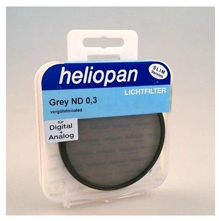 Heliopan 86 mm Slim ND 0,3 (2x 1f-Stop) filtre