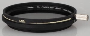 Kenko 77mm PL Fader ND3 ND400 Variable ND Filtre